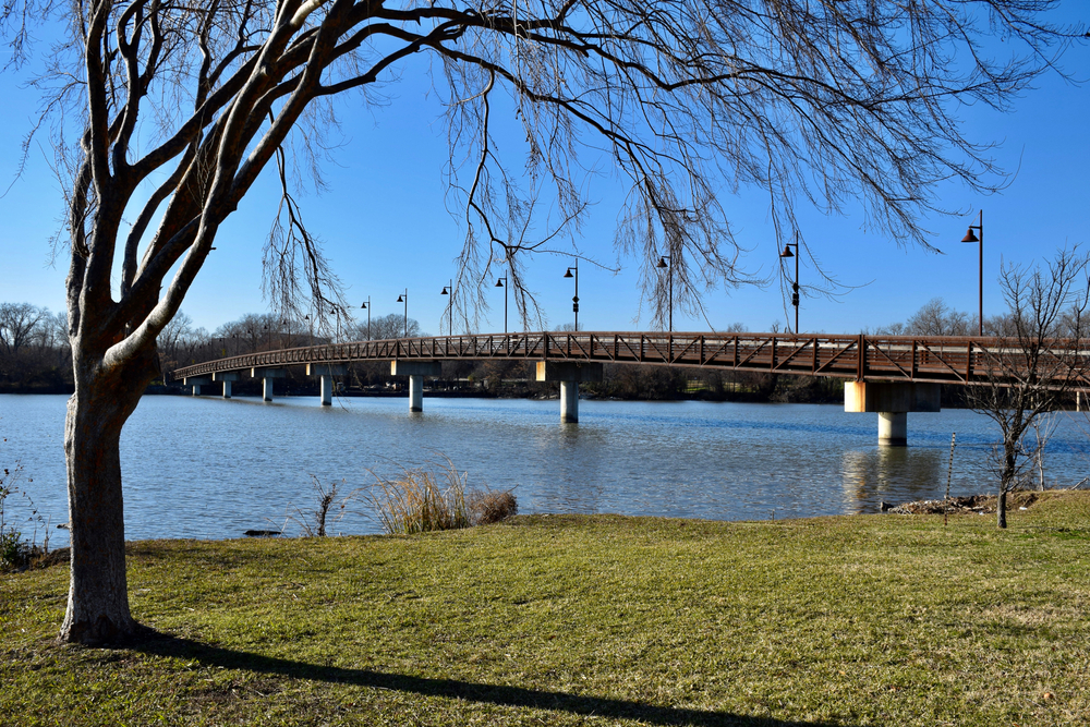 Bridge,At,White,Rock,Lake,,Dallas,,Tx,,Usa